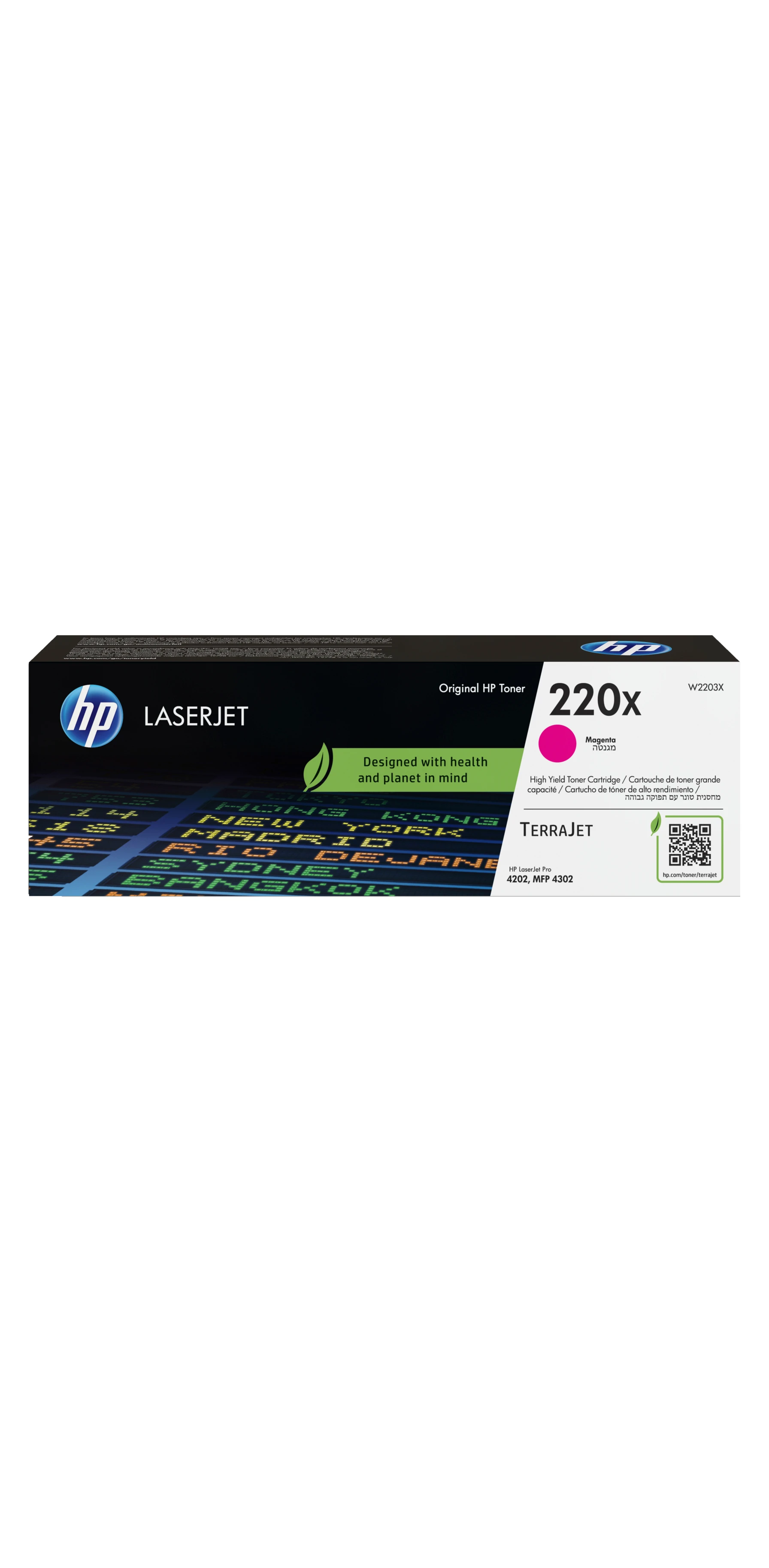 HP Toner-Kartusche magenta HC (W2203X, 220X)