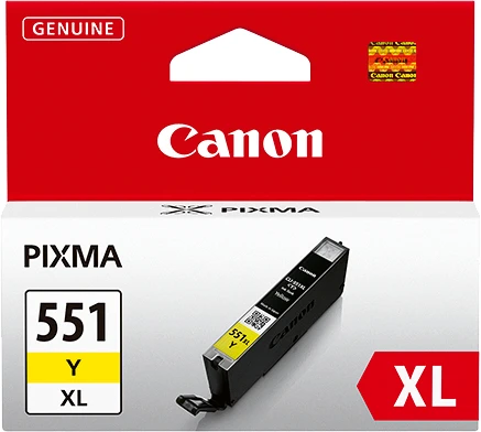 Canon Tintenpatrone gelb HC (6446B001, CLI-551YXL)