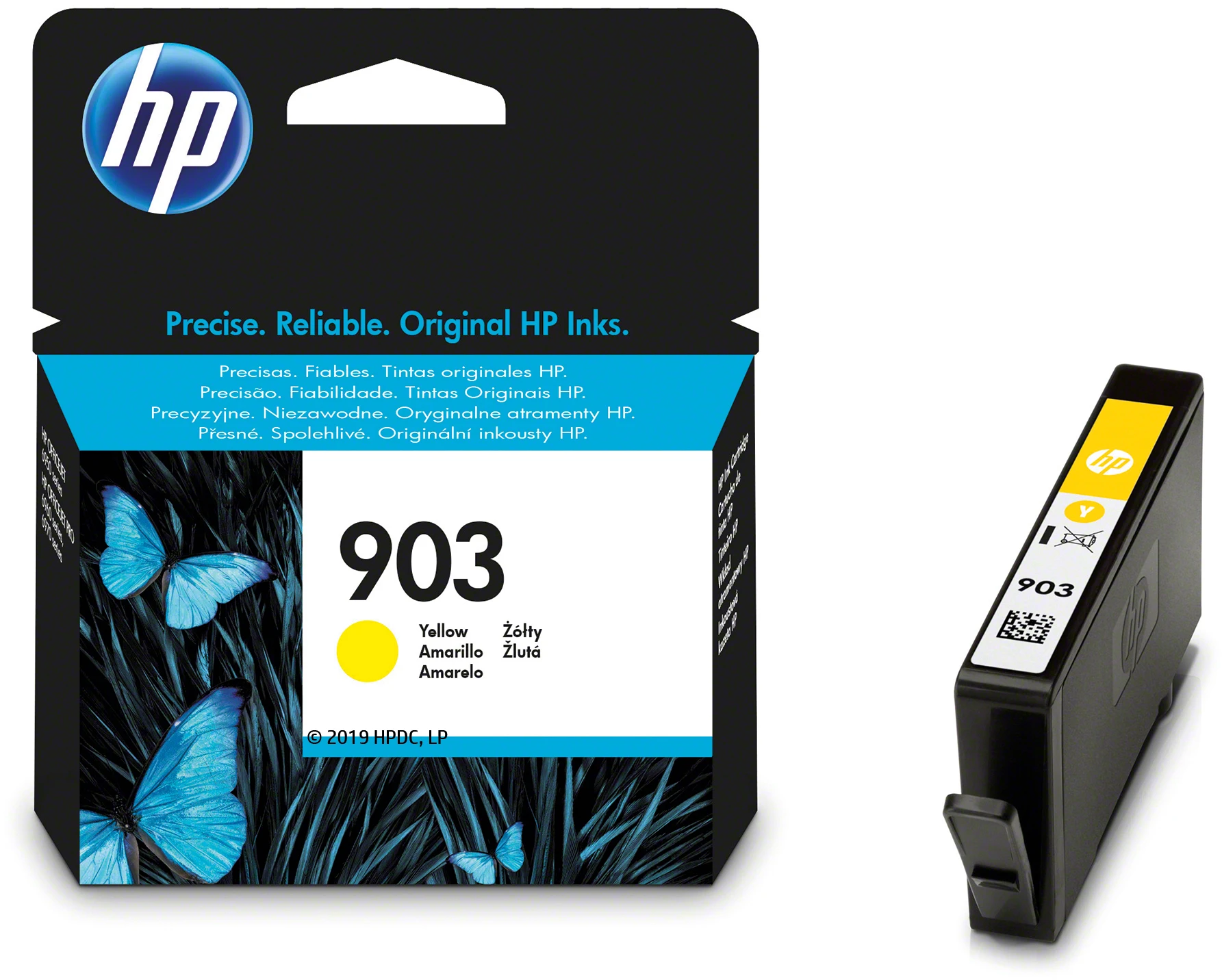HP Tintenpatrone gelb (T6L95AE, 903)