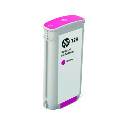 HP Tintenpatrone magenta HC (F9J66A, 728)