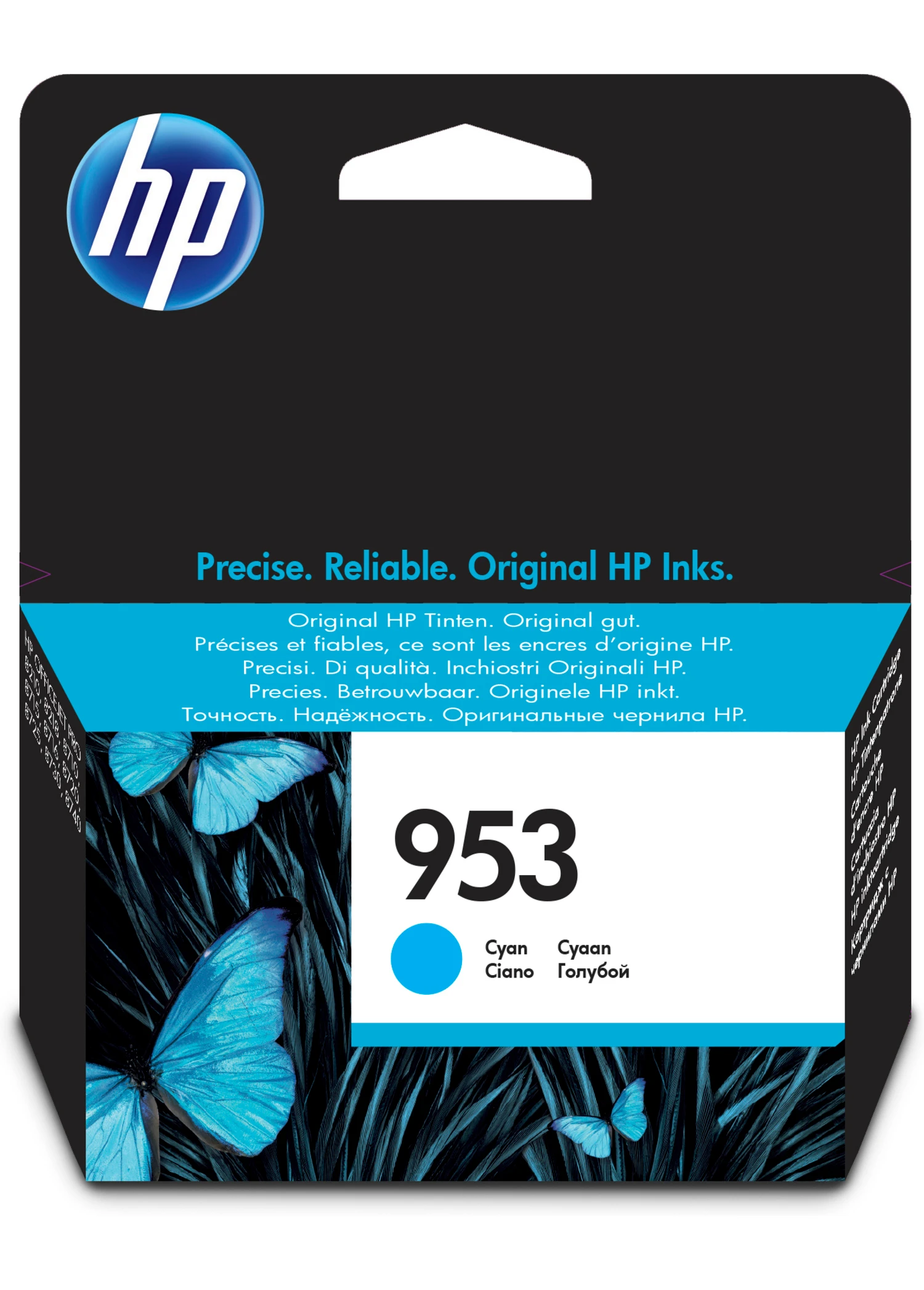 HP Tintenpatrone cyan (F6U12AE, 953)