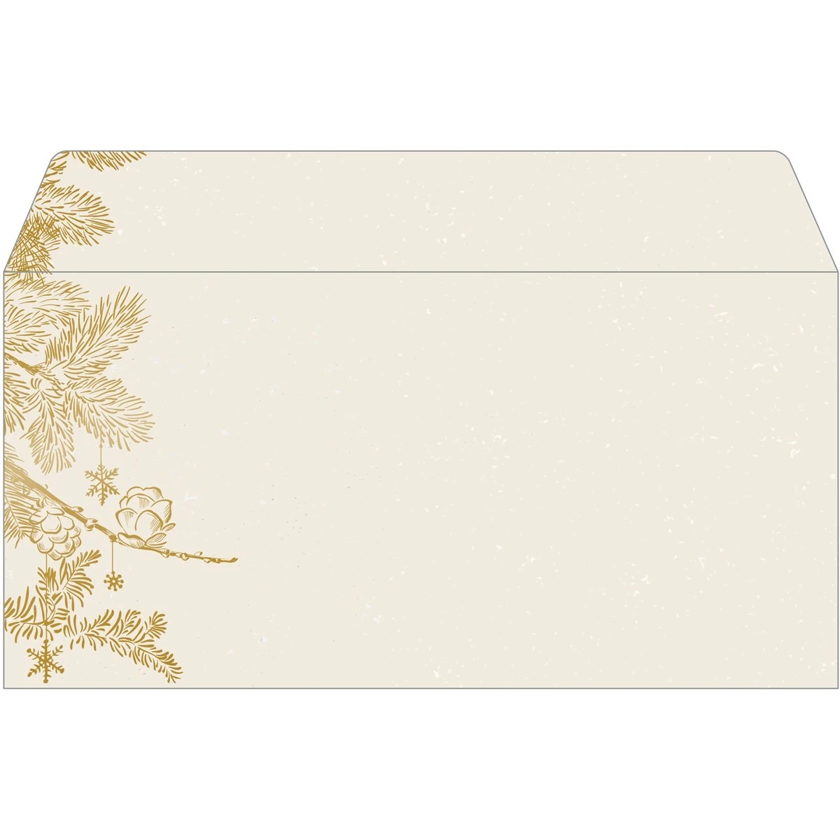 SIGEL Couvert Weihnachten C6/5 DU422 90g, Golden Christmas 50 Stk.