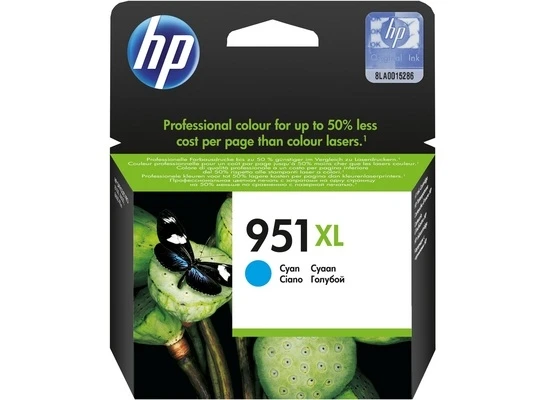 HP Tintenpatrone cyan HC (CN046AE, 951XL)