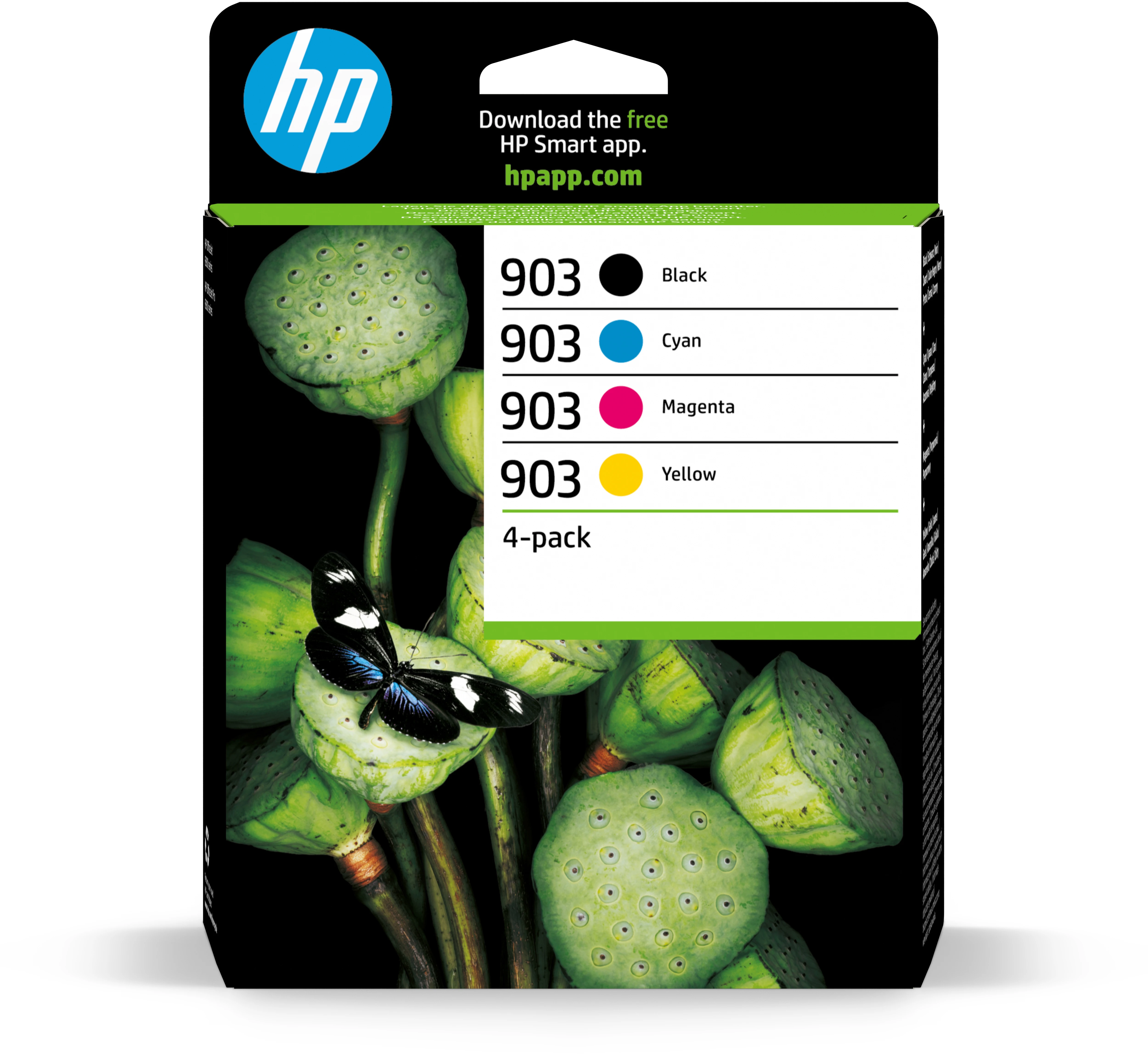 HP Tintenpatrone gelb, magenta, schwarz, cyan (6ZC73AE, 903)