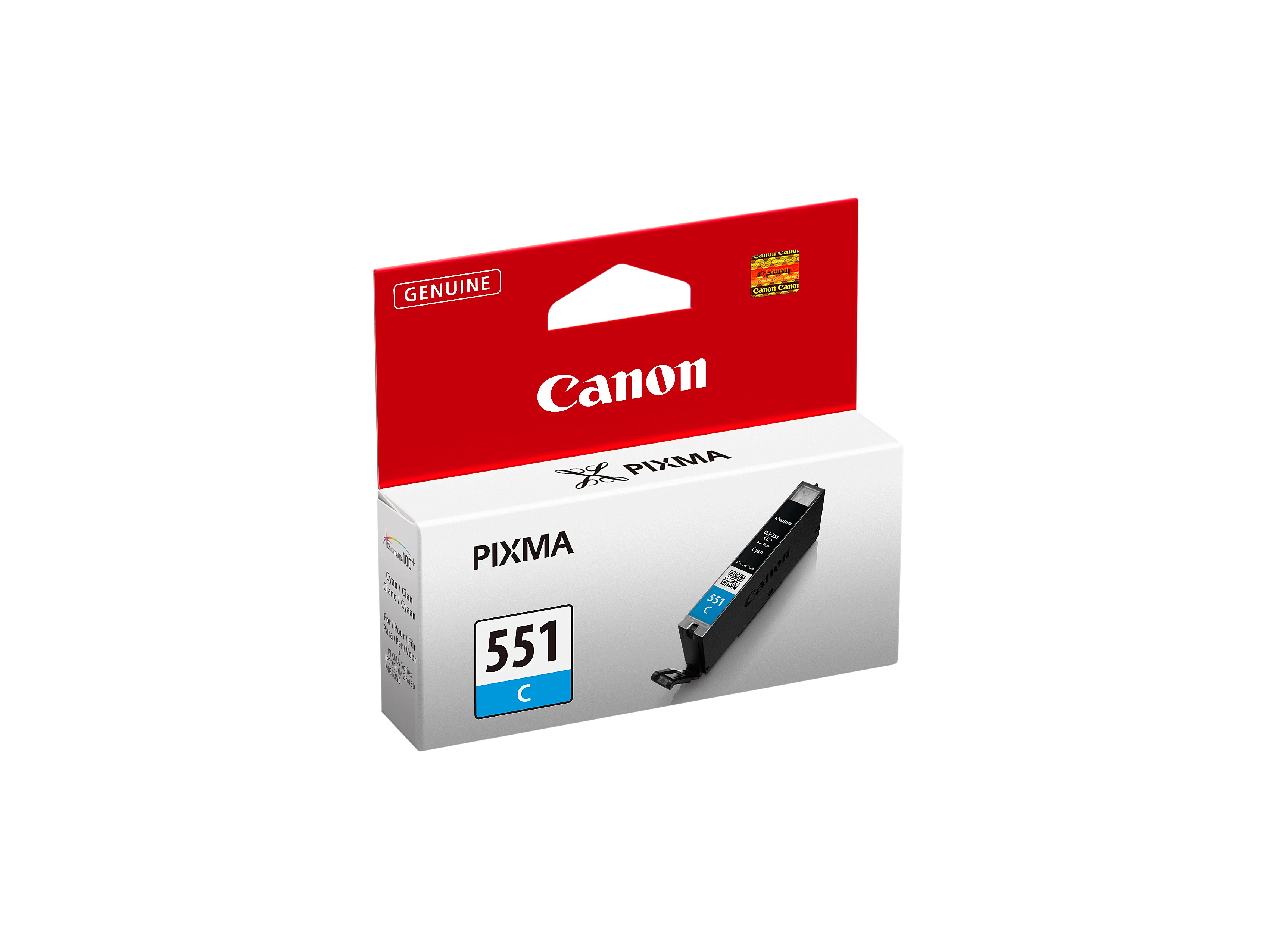 Canon Tintenpatrone cyan (6509B001, CLI-551C)