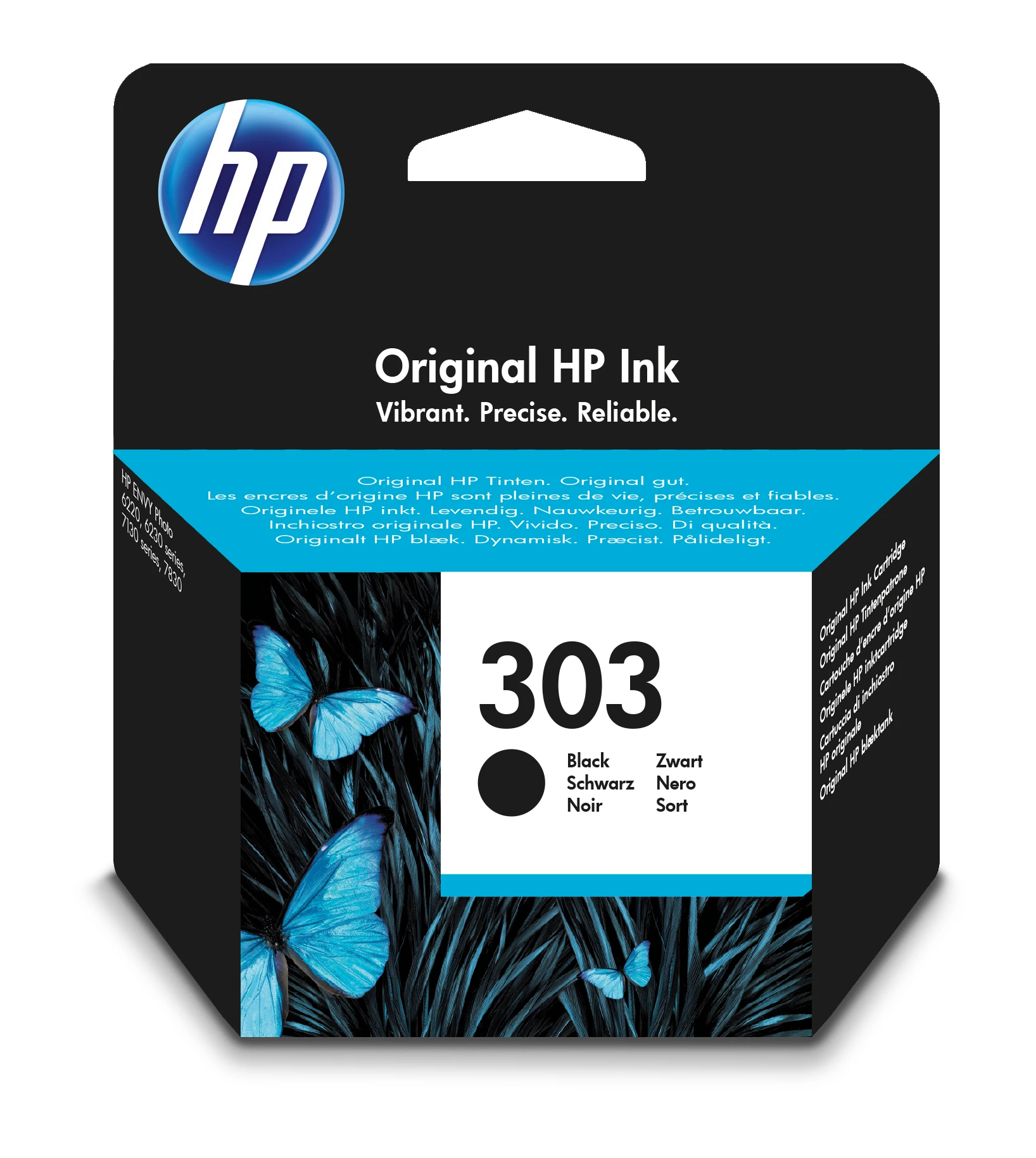 HP Tintendruckkopf schwarz (T6N02AE, 303)