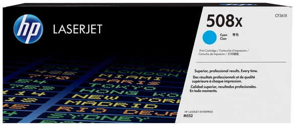 HP Toner-Kartusche cyan HC (CF361X, 508X)