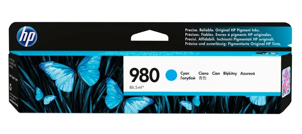 HP Tintenpatrone cyan (D8J07A, 980)