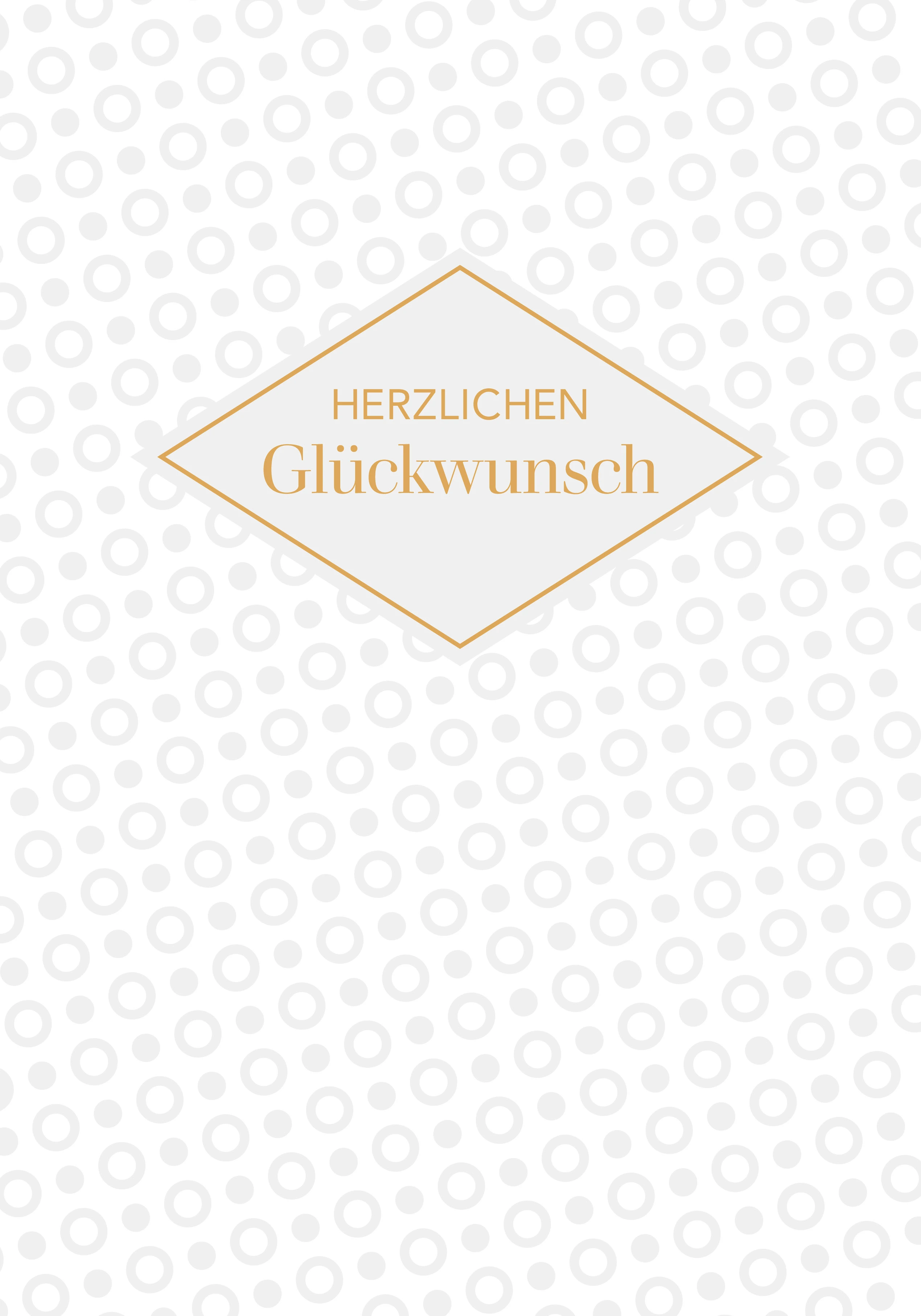 ABC Geburtstagskarte A4 54019 Herzlichen Glückwunsch
