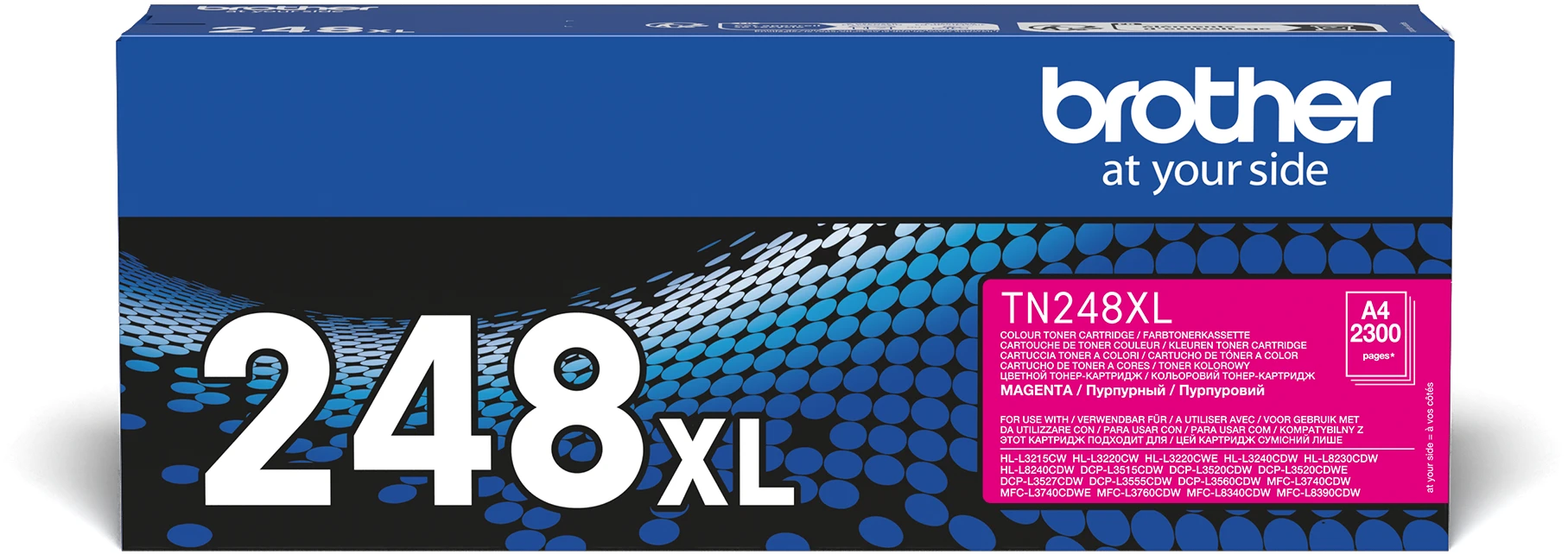BROTHER Toner HY magenta TN-248XLM HL-L8240CDW 2300 Seiten