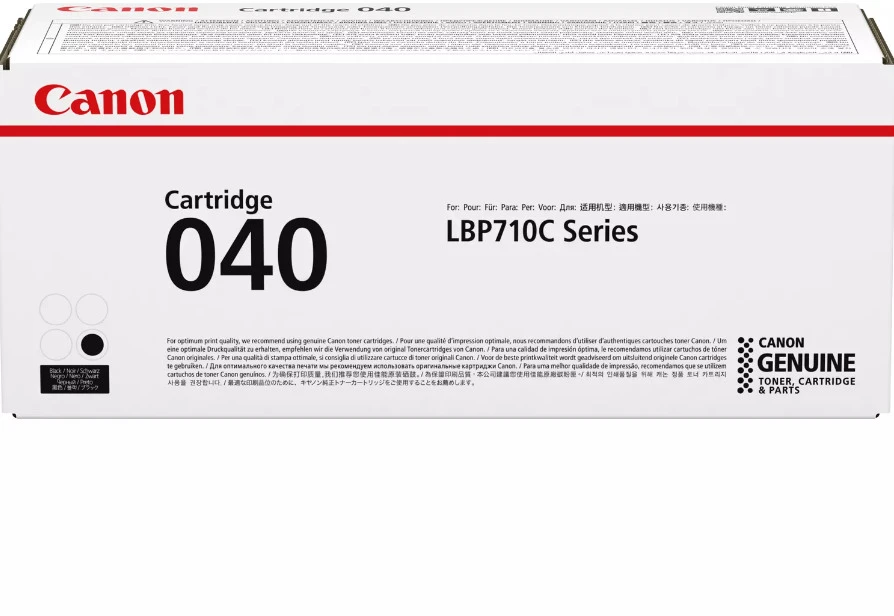 Canon Toner-Kartusche schwarz (0460C001, 040)