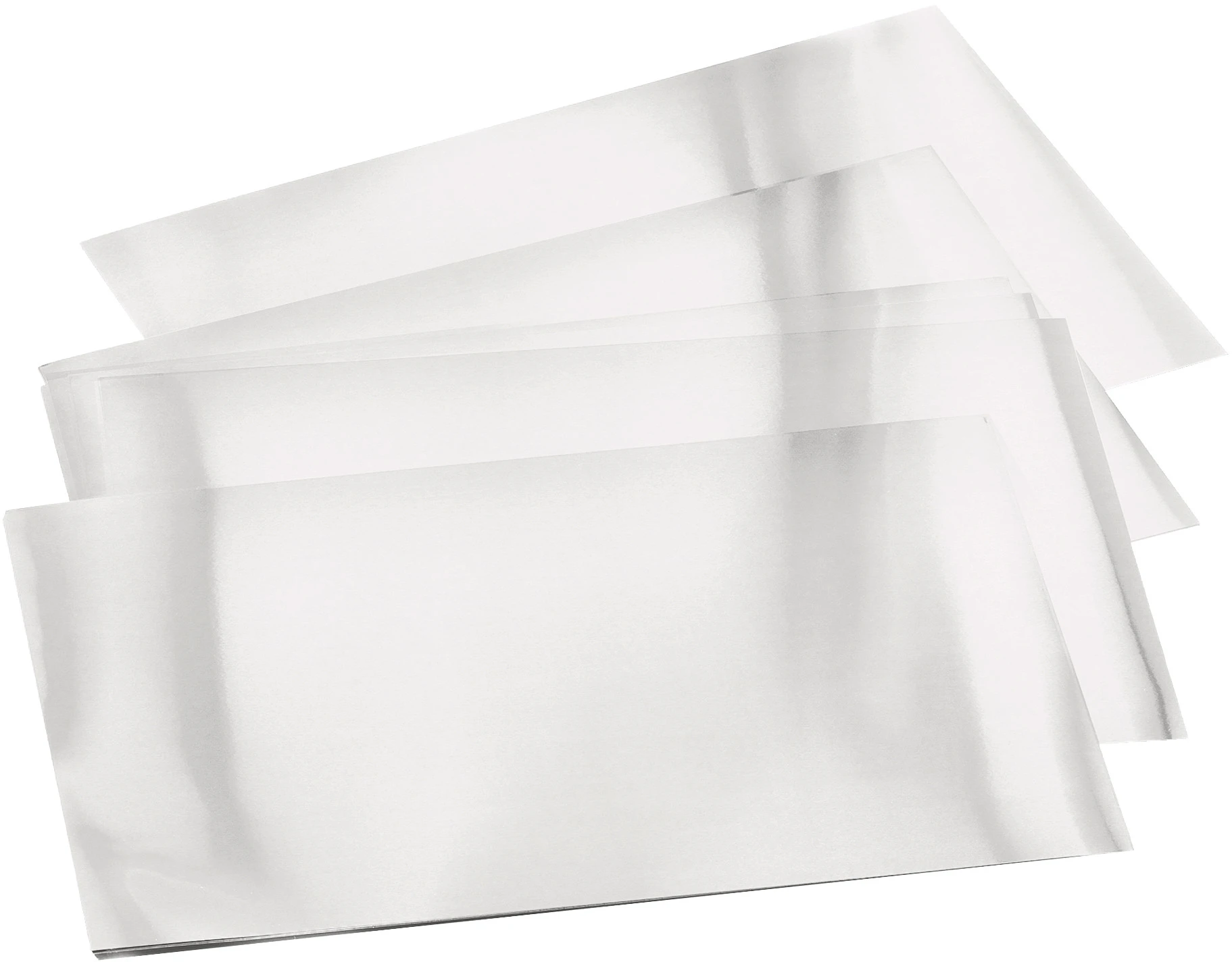 FOLIA DIY Alu Prägefolie 18x29.7cm 522 silber, extra strong 3 Blatt