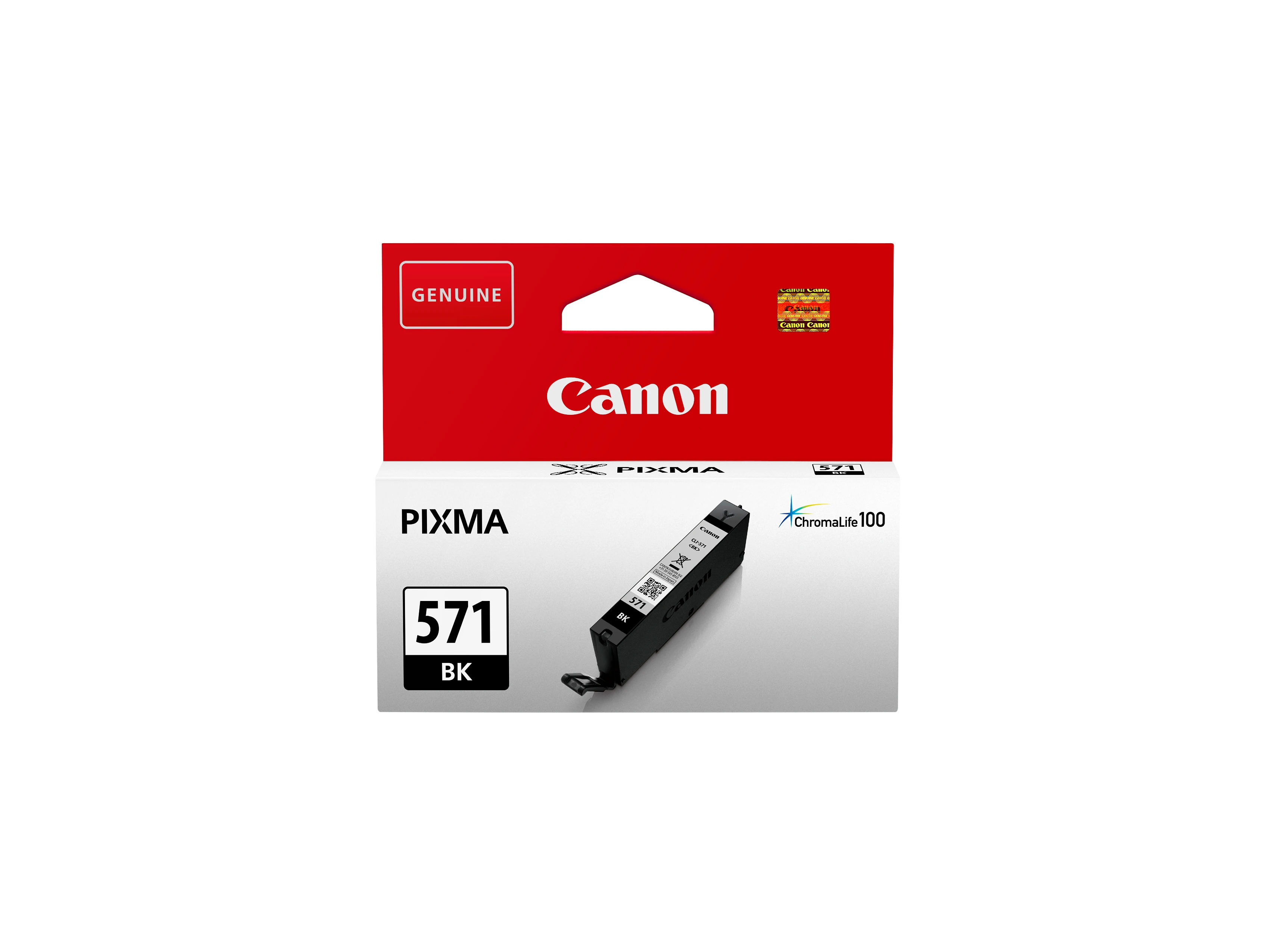Canon Tintenpatrone schwarz (0385C001, CLI-571BK)
