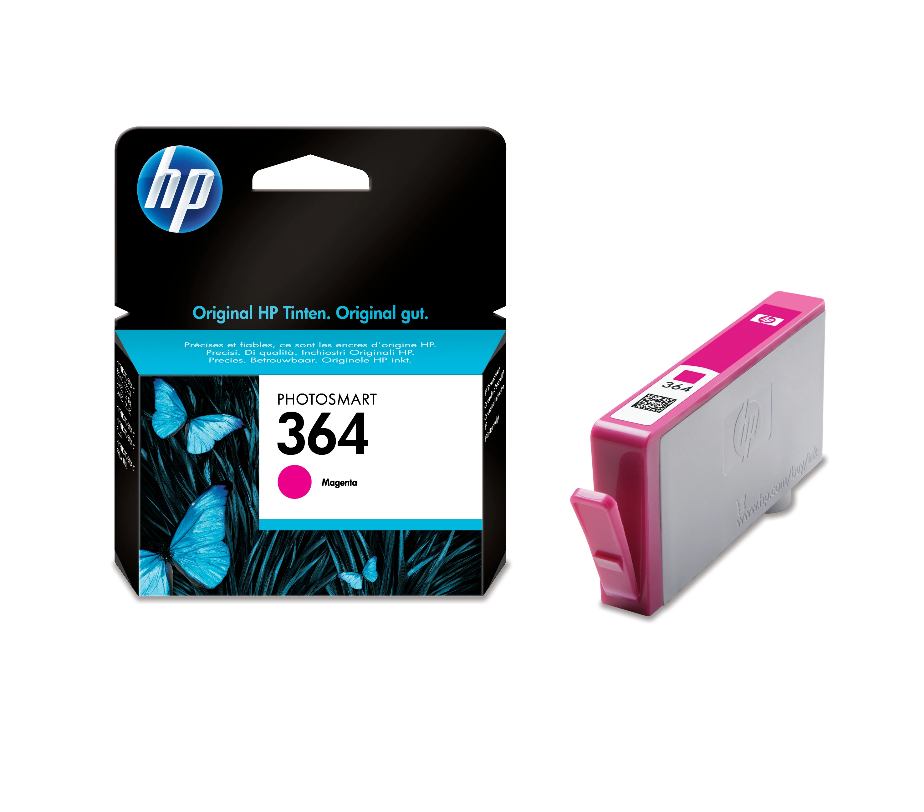 HP Tintenpatrone magenta (CB319EE#BA1, 364)