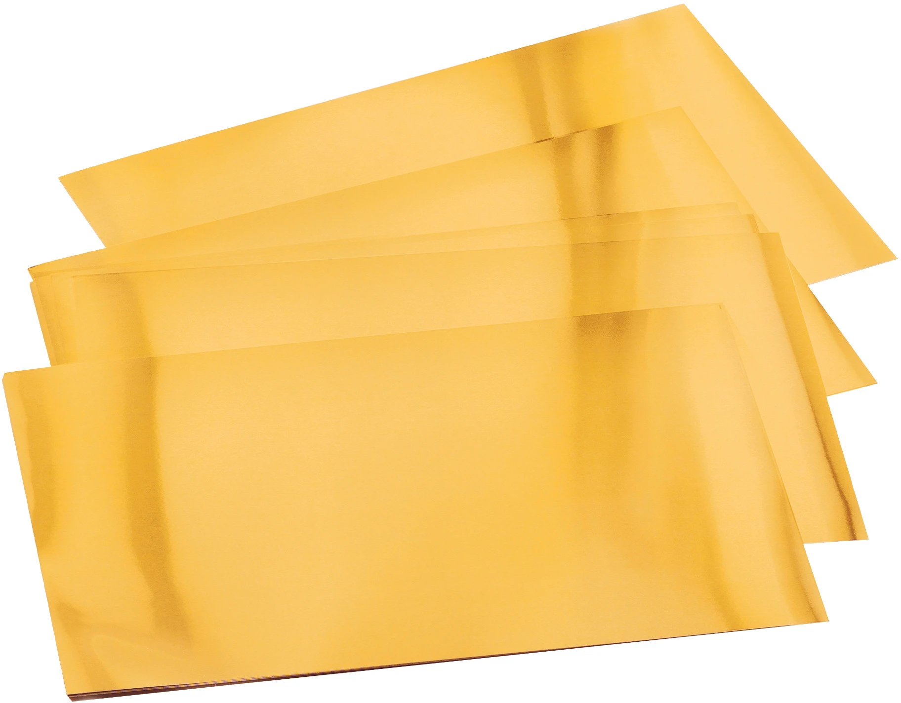 FOLIA DIY Alu Prägefolie 18x29.7cm 521 gold,extra strong 3 Blatt