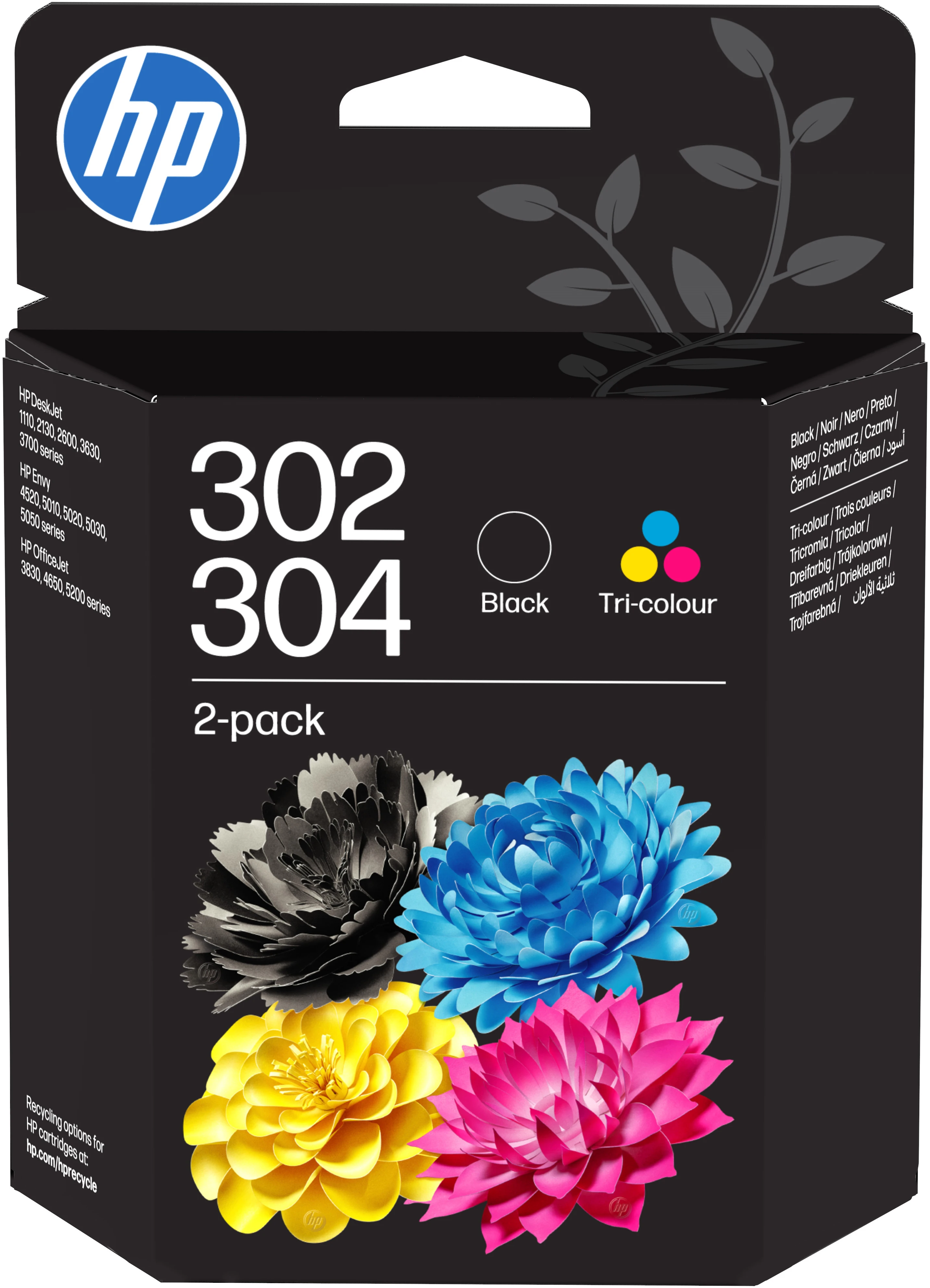 HP Combopack 302/304 BK/color B82L1AE#LS1 OfficeJet 3830 190/165 Seiten