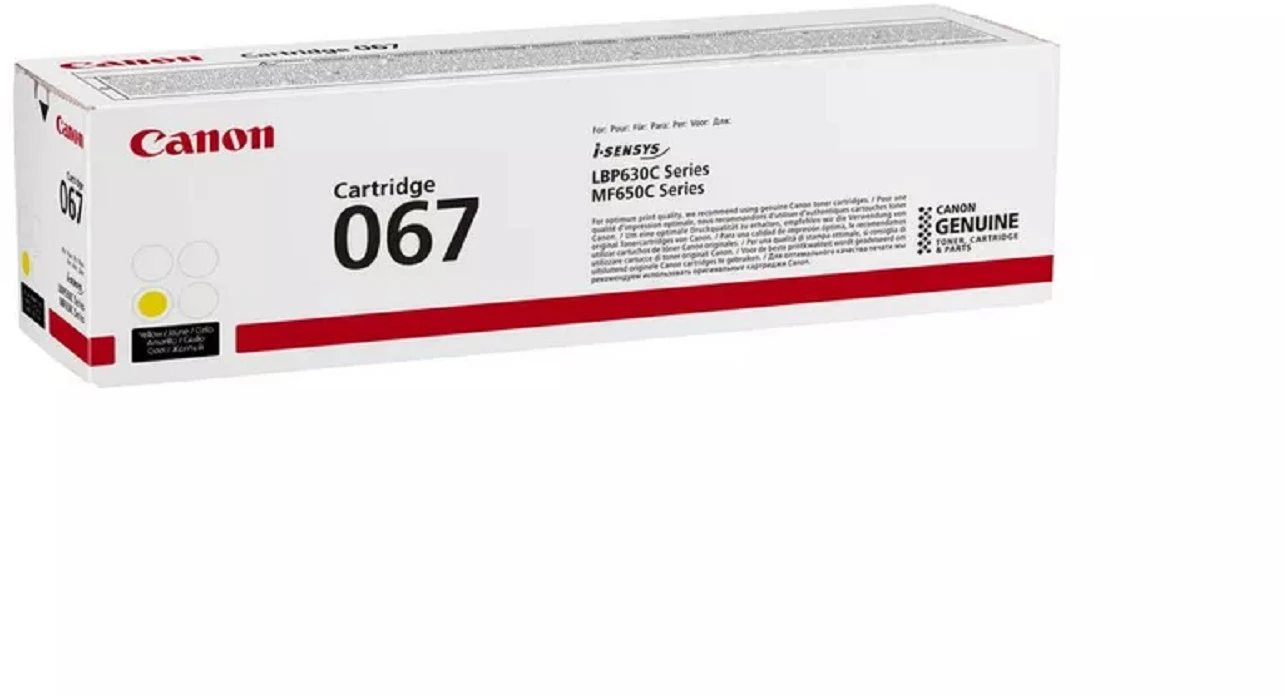 Canon Toner-Kartusche gelb SC (5099C002, 067Y)