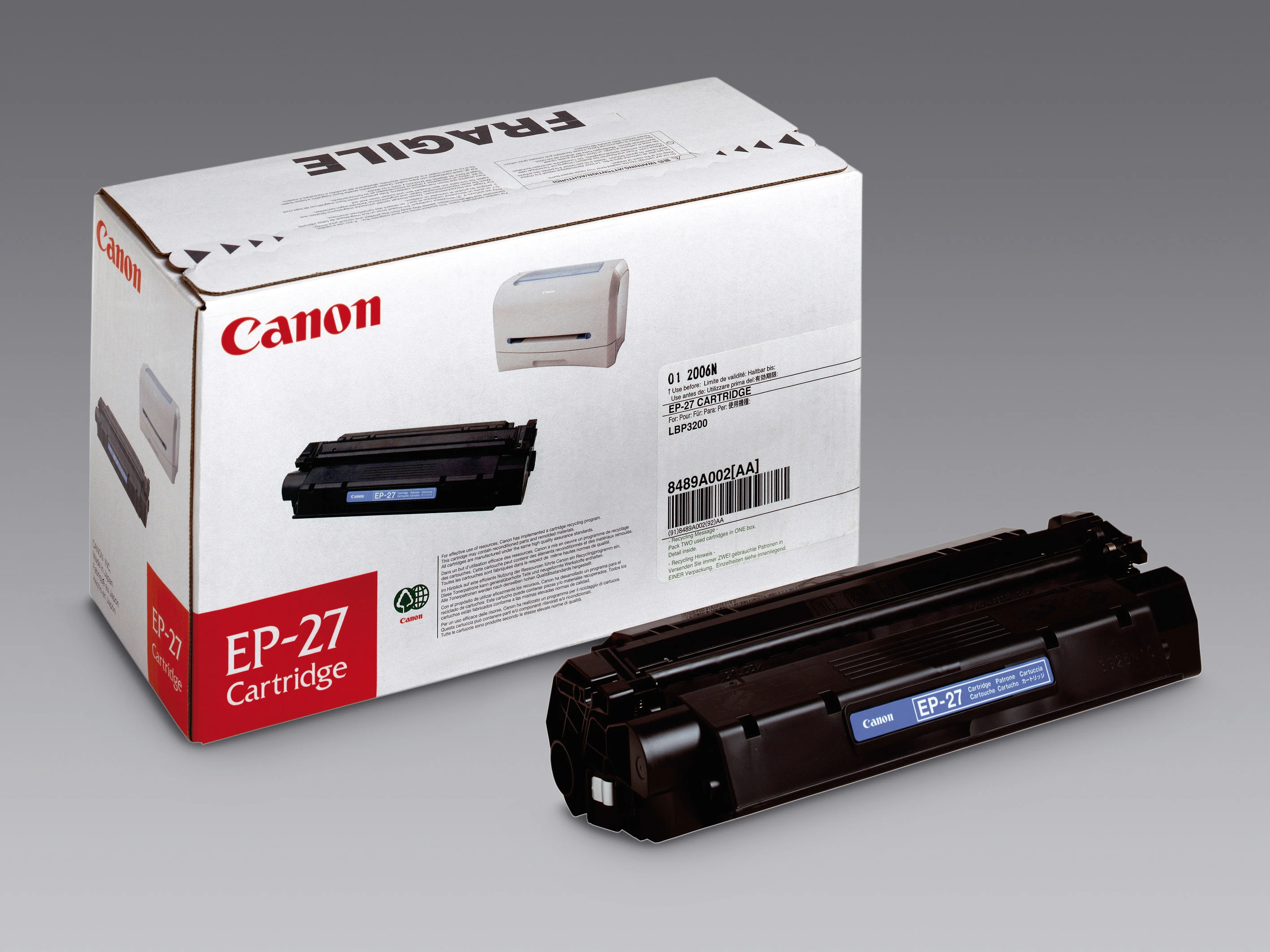 Canon Toner-Kartusche schwarz (8489A002, EP-27)