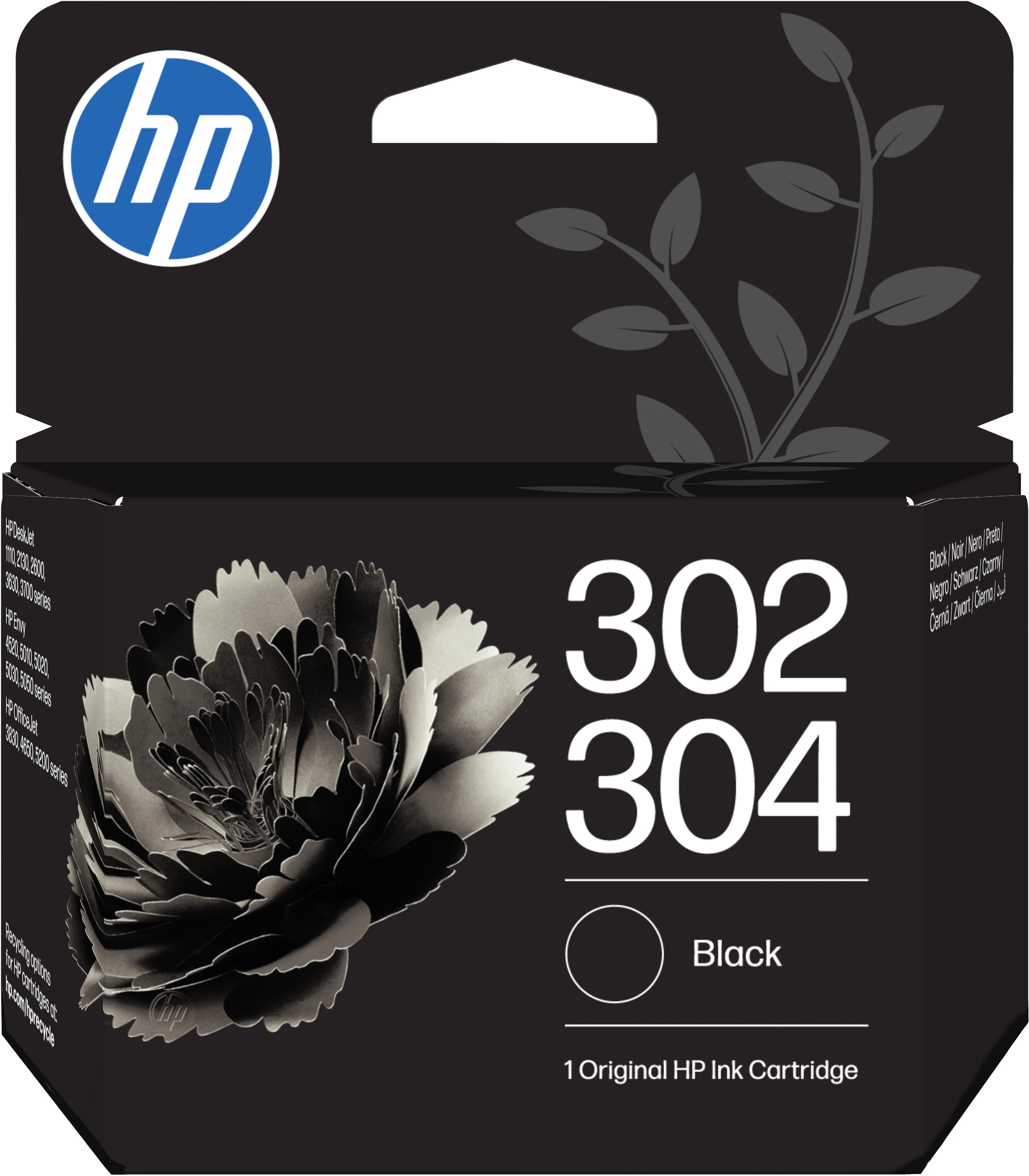 HP Tintenpatrone 302/304 schwarz B7RT7AE#LS1 OfficeJet 3830 190 Seiten