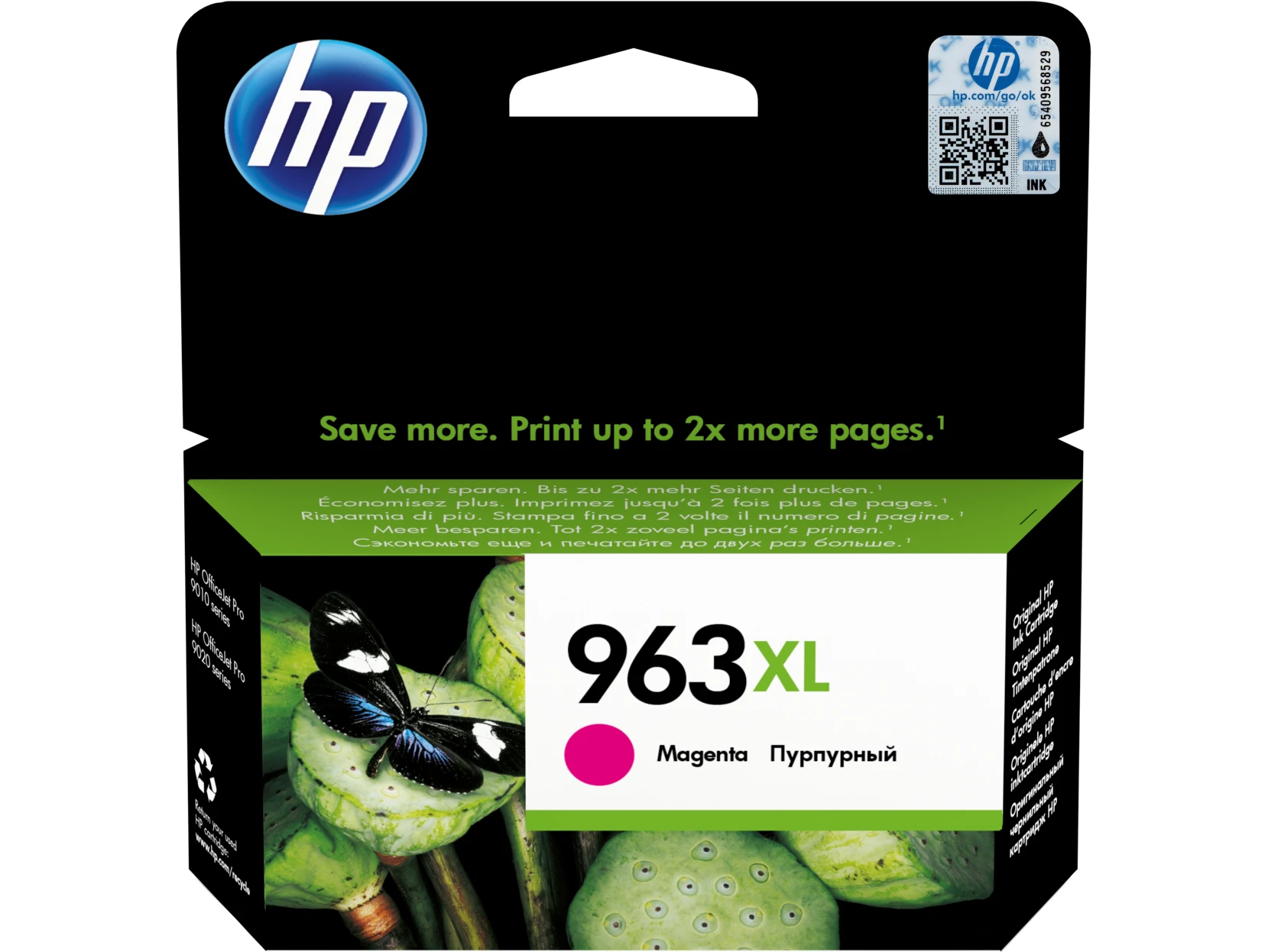 HP Tintenpatrone magenta HC (3JA28AE#BGX, 963XL)