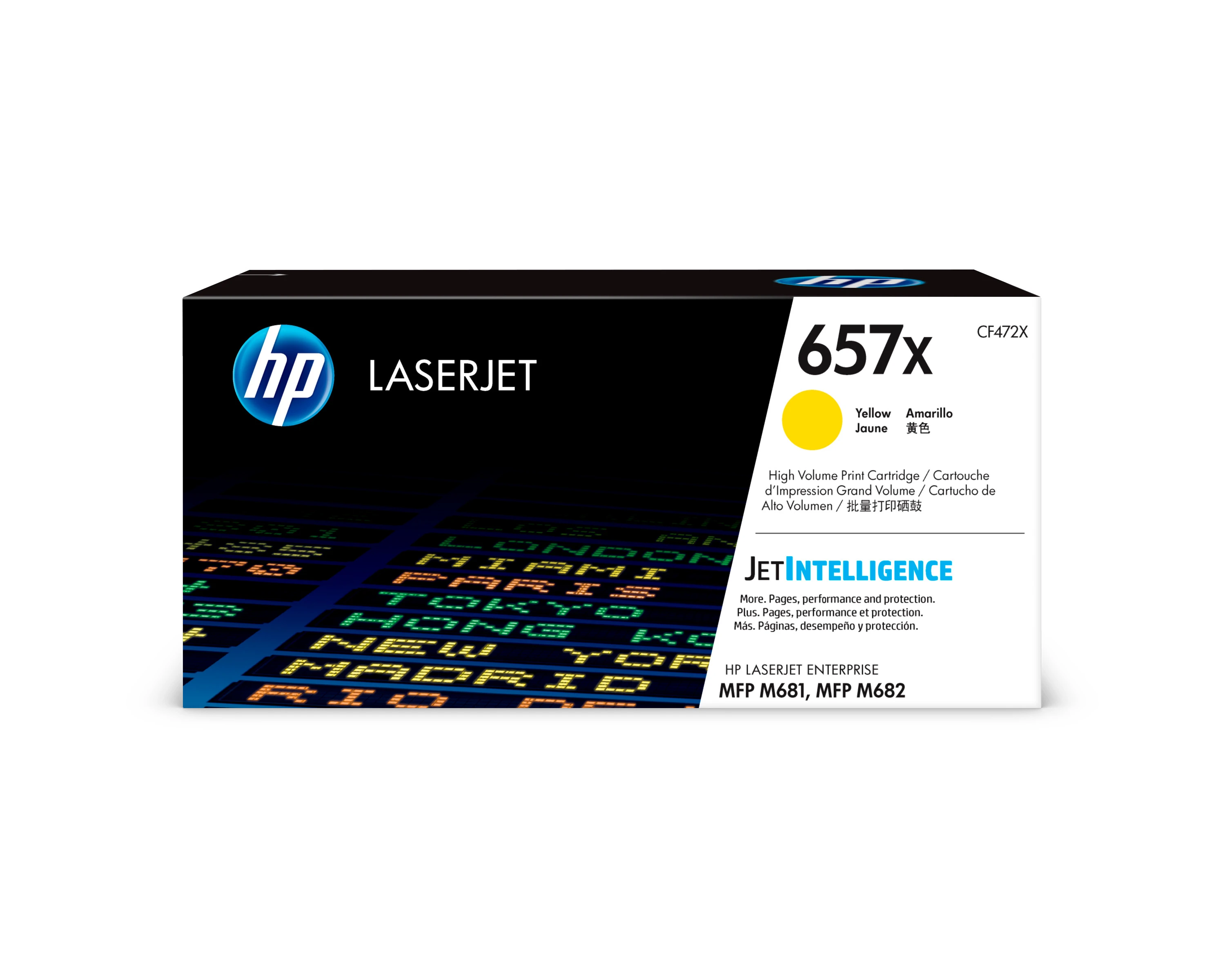 HP Toner-Kartusche gelb (CF472X, 657X)